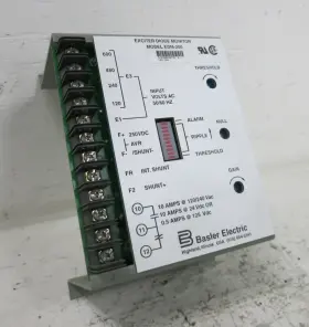EDM-200 BASLER ELECTRIC Exciter Diode Monitor Module Relay