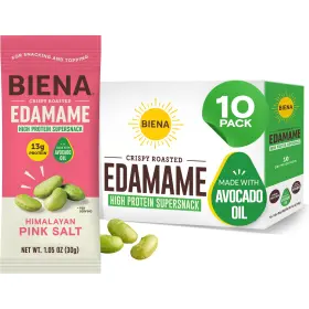 810003781857 BIENA Crispy Roasted Edamame Beans Snack High
