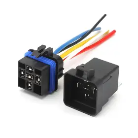750110188159 BLAU GRUN Pack Waterproof Relay Harness Spdt Amp