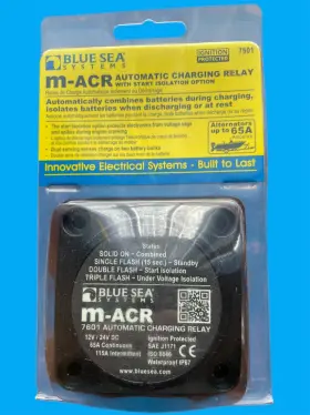 7601-BSS BLUE SEA SYSTEMS Automatic Charging Relay Amp