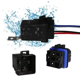 A05RH04P Waterproof Relay Harness Socket Awg Amp Kit
