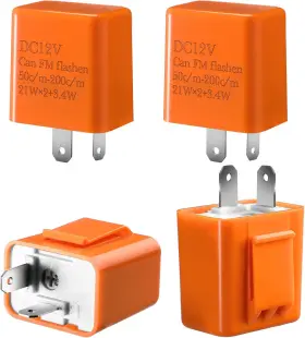 FLASHER-0480 BRANDED01 Pin Turn Signal Relay Led Adj