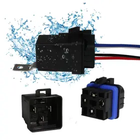 445017659675 BRANDED01 Waterproof Relay Harness Socket Awg