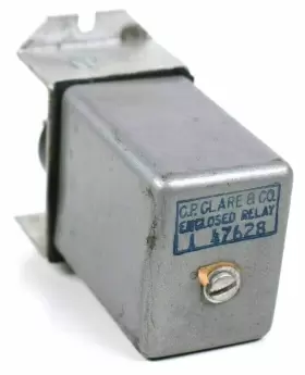 A-47628 C.P. CLARE Enclosed Relay Pin