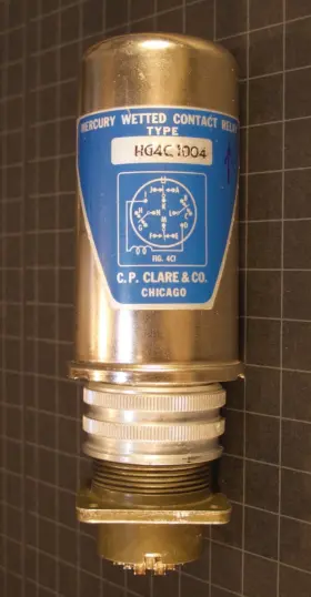 HG4C-1004 C.P. CLARE Mercury Wetted Reed Relay Socket