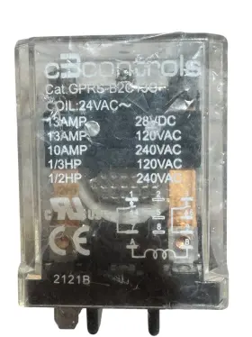 GPRS-B2C13C C3 CONTROLS Relay Blade Volt Ac Coilw Amp