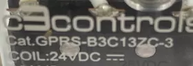 GPRS-B3C13ZC-3 C3CONTROLS Relay Coil Socket Base #2
