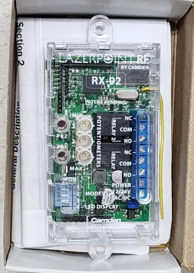 CM-RX-92 CAMDEN Lazerpoint Dual Relay Receiver Wireless #3