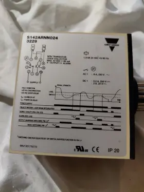 S142ARNN924 CARLO GAVAZZI Phase Monitoring Relay Amplifier