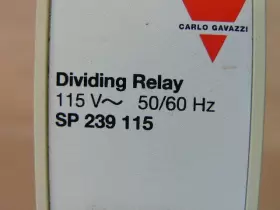 SP239-115 CARLO GAVAZZI Dividing Relay #3