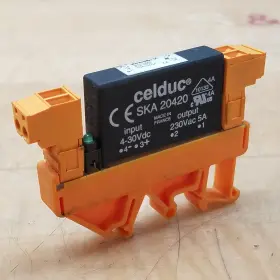 SKA-20420 CELDUC Relay Weidmuller Rail Mount