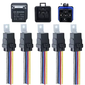 653948218831 CH SHUODI Pack Waterproof Relay Harness Awg Tinn