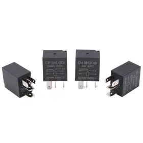 Ch Shuodi Sd106g 5 Pin 12v 30a Micro Relay 4 Pack - Small Multi-purpose Automotive Starter Rel Ch Shuodi Sd106g 5 Pin 12v 30a Micro Relay 4 Pack - Small Multi-purpose Automotive Starter Rel
