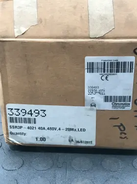 SSR3P-4021 CHROMALOX Phase Solid Relay Heatsink
