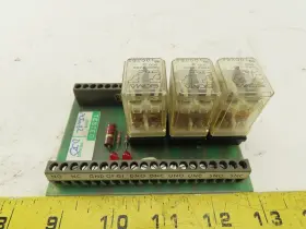 821293 CINCINNATI Fm Guard Interface Relay Circuit Board 821293 CINCINNATI Fm Guard Interface Relay Circuit Board