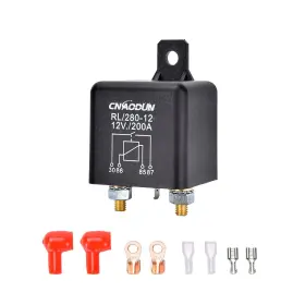 SCRS-200 CNAODUN Pin Split Charge Relay Switch Spst Amp