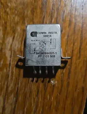 PF1103S03 COMMUNICATIONS INSTRUMENTS Hermetically Relay Nos