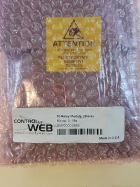 X-18S CONTROL BY WEB Relay Expansion Module