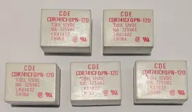 CDR741CFQPN-12D CORNELL DUBILIER Cde Coil Vac Mount Amp Relay