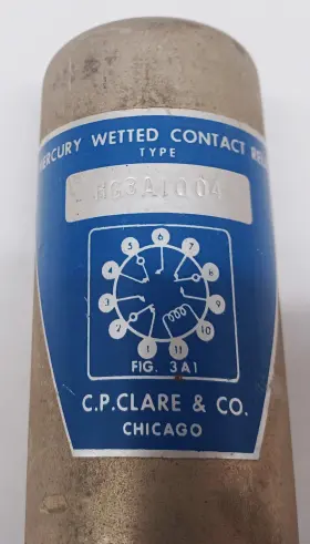 HG3A1004 CP CLARE Mercury Wetted Contact Relay #2