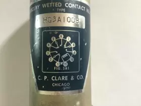 HG3A1008 CP CLARE Mercury Wetted Contact Relay Pin #2