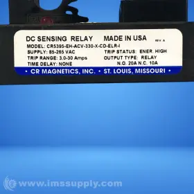CR5395-EH-ACV-330-X-CD-ELR-I CR MAGNETICS Sensing Relay Usip