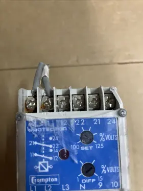 252-PVAU CROMPTON Protector Trip Relay #2