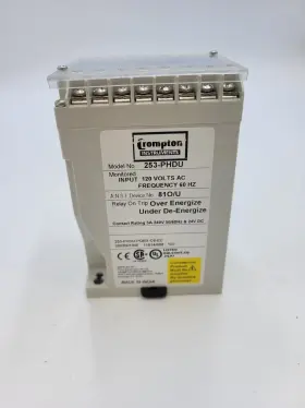 253-PHDU CROMPTON Protector Trip Relay Din Rail Mount Amp #2