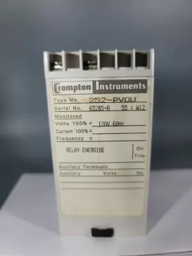 252-PVOU CROMPTON INSTRUMENTS Crampton Voltage Relay #3