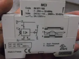 84871102 CROUZET Mci Control Relay #3