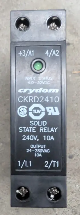 CKRD2410 CRYDOM Ssr Solid Relay Vac Din Rail Amp
