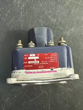 6042H49 CUTLER HAMMER Power Relay Coil Cycle Amp #2