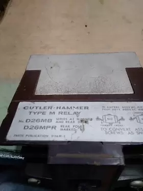 D26MB CUTLER-HAMMER Relay #2