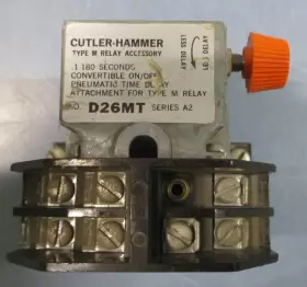 D26MT CUTLER-HAMMER Pneumatic Delay Relay Accesory