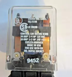 D5PR2A CUTLER-HAMMER Relay Terminal Blocks Amp #2