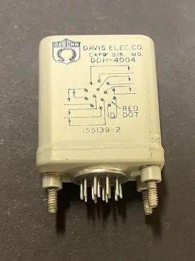 155139-2 DAVIS ELECTRIC COMPANY Pin Relay