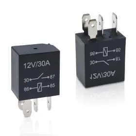 ALLJDQ2002BL-2PC DAWFALL Car Pin Relay Function Air Pump Oil