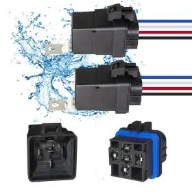 445057743716 DAYMAKER Waterproof Relay Harness Socket Amp Kit