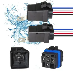 732141572459 DAYMAKER Waterproof Relay Harness Socket Amp Kit