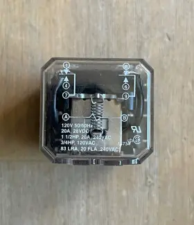 1A491E DAYTON Relay Pin #2