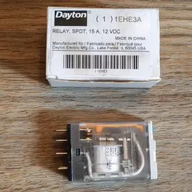 1EHE3A DAYTON General Relay Socket Rating Pins
