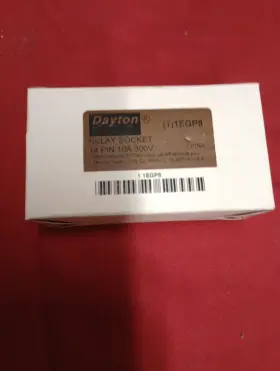 1EPG8 DAYTON Relay Base Socket Pin