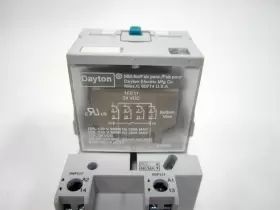 1FC15-1FC11 DAYTON Socket Vdc Plug Relay #3
