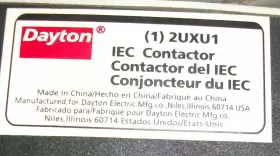 2UXU1 DAYTON Iec Contactor #3