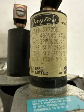 3X750E DAYTON Displacement Relay #2