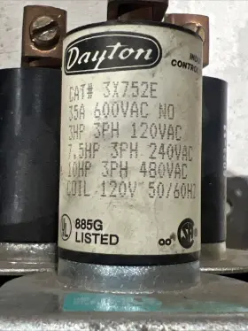 3X752E DAYTON Displacement Relay #2