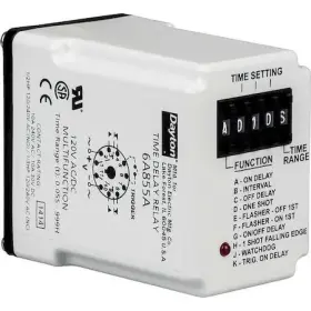 5DRA1 DAYTON Multifunction Delay Relay Octal Function