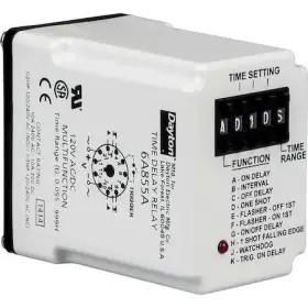 5DRA3 DAYTON Multifunction Delay Relay Octal Function