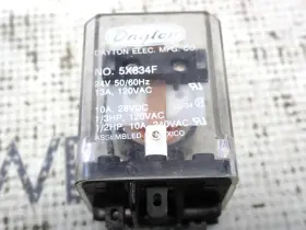 5X834F DAYTON Relay Pin