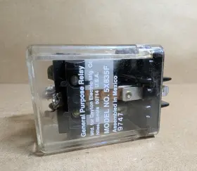 5X835F DAYTON General Relay Pin Socket Spdt